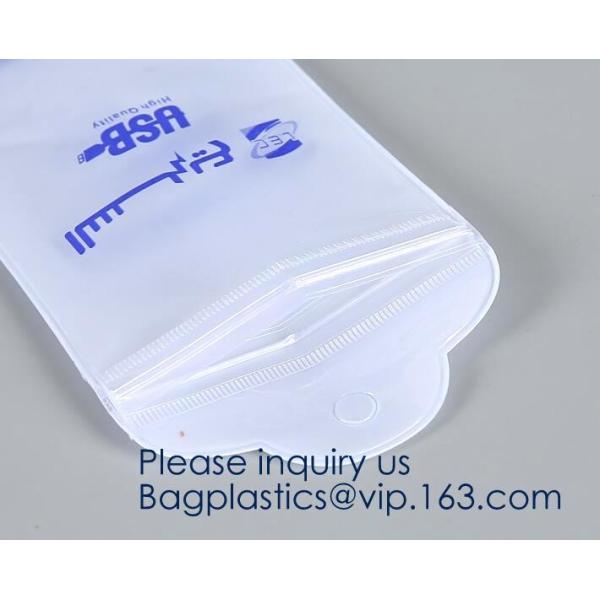 Self Sealing PVC Plastic Zip Lock Bag Thick Clear Zip lockk Earrings Jewelry Bag Packaging Storage Bags bagease bagplastic