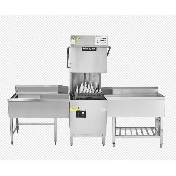 304#Clean Commercial High Temp Undercounter Industrial Dishwasher Hood Type