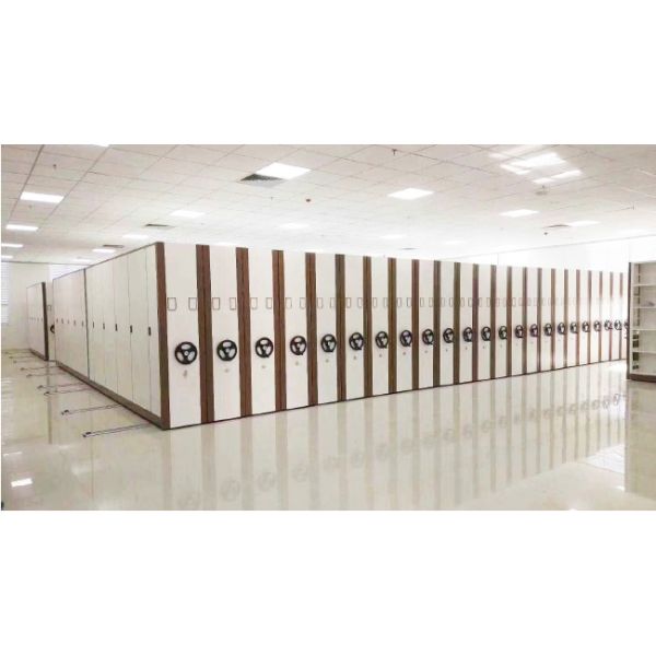Manual Mobile Shelving Hand Cranked Movable Compact Shelves Archives Compactor Rack System