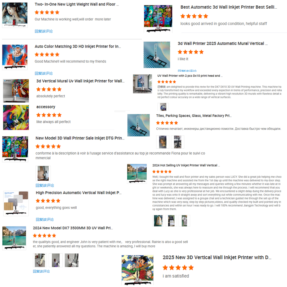 High Precision 2-in-1 Vertical Wall & Floor UV Printer for Commercial Advertising Indoor Wall Mural Painting Machine