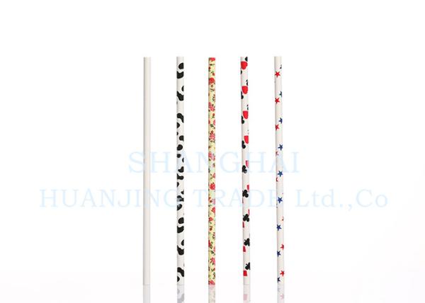 Multi Functional Waterproof Paper Straws For Birthday Party Baby Shower