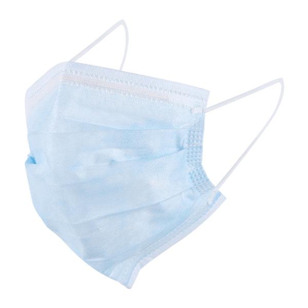 S&J Premium Non-woven Disposable 3 ply Face Mask Medical Fluid Resistant 3-layer Disposable Medical Mask