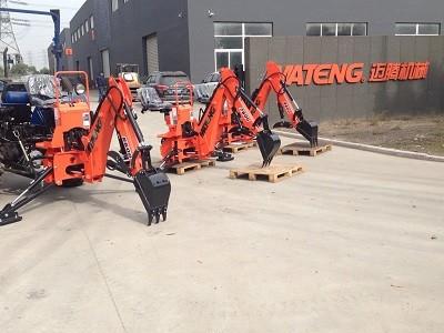 Full bucket size Backhoe with 3 point linkage,different colour can be requested.Italy hydro main control valve.