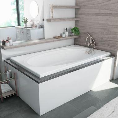 1500m Indoor Acrylic Drop In Bathtubs Jacuzzi For Adult Eco Friendly