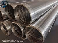 8-5/8 » diamètre d'acier inoxydable Johnson Water Well Screen 219mm antirouille