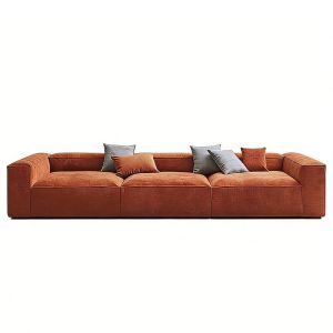 Luxury Home Office Furniture Vacuum Packaging Living Room Corduroy Compressed