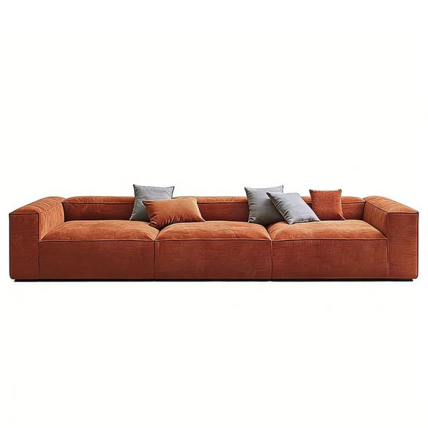 Luxury Home Office Furniture Vacuum Packaging Living Room Corduroy Compressed Modular Sofa Bed