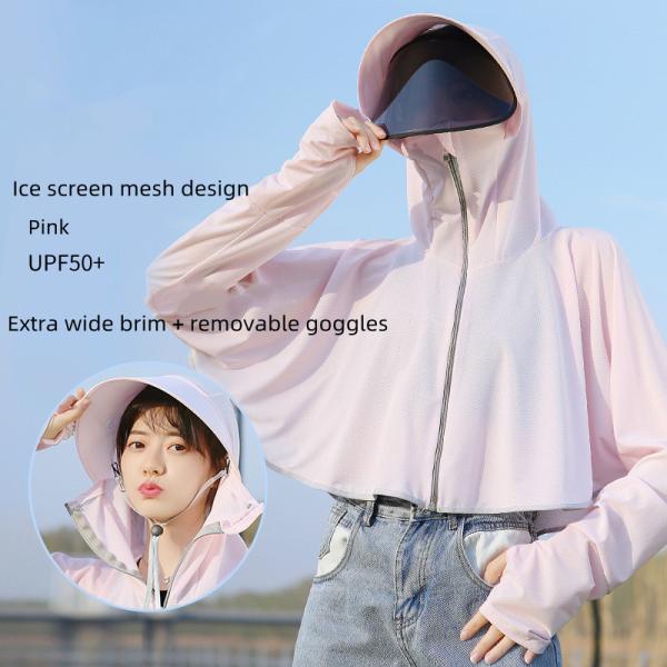 Ice Silk Lens Sun Protection Jacket Outdoor Fishing Gear Uv Protection Clothing