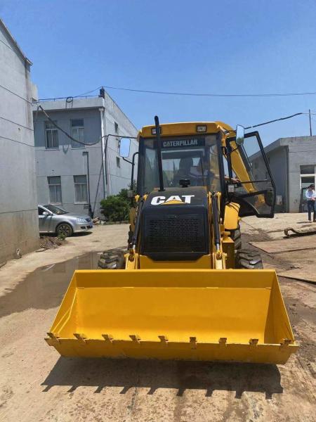 Excavateur rétro utilisé 420F chenille420 420F CAT420 machines chargeuse de pelle à rouleaux
