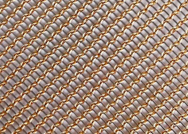 SHUOLONG Woven Copper Glass Laminated Wire Mesh Lightweight Heat Resistance