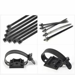 Custom Hot Runner Plastic Products Molding With Extrusion Cable Tie/Injection Plastic Cable Tie