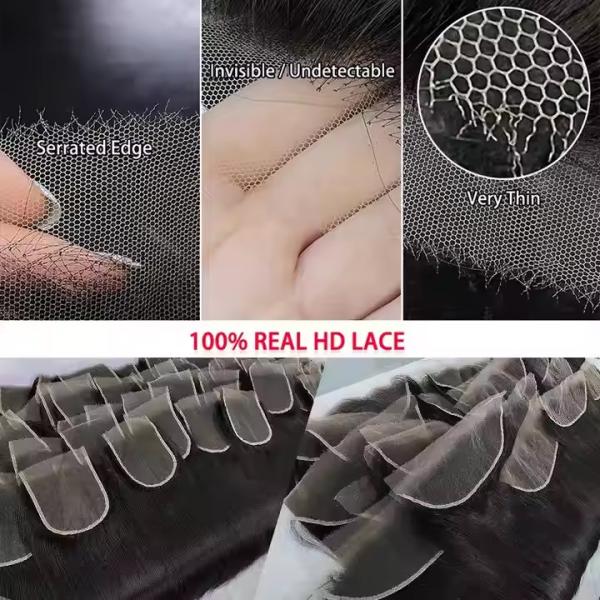 13x4 HD Lace Frontal 10A Brazilian Italy Curly Frontal Closure Human Hair 100% Unprocessed Virgin Ear to Ear Lace Frontal Human Hair Pre Plucked with Baby Hair 150% natural color