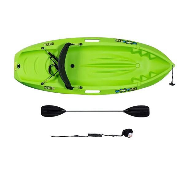 Standard Features 1 Person Sit On Top Kayak for Water Sport Fishing Includes Paddle