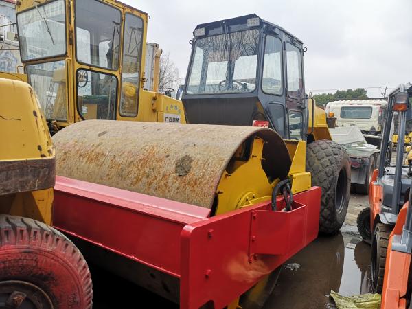 Wheel 10 Ton Road Roller , Diesel Road Roller 0 - 8 Km / H Speed Range