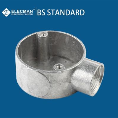 Tipo terminal de alumínio da maneira da caixa de tomada uma de BS4568 20mm-32mm