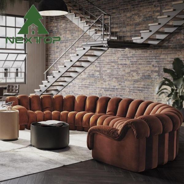 Customisable Size Curved Card Seating Booth Sofa Hotel Lobby Grand Villa