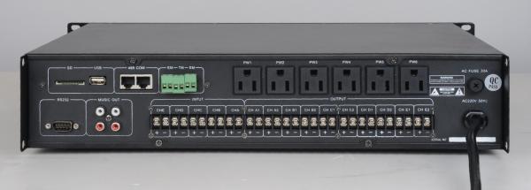 public adress speaker Intelligent 10 Zone Public address system Controller with Mp3
