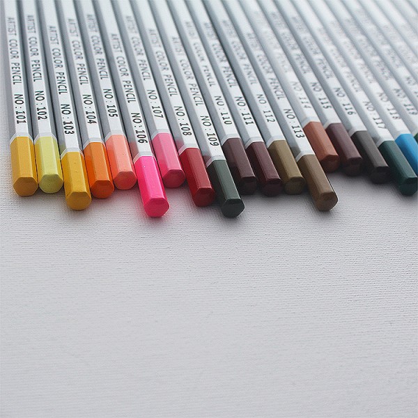Luxury Low Price School Wooden Colour Pencil 72 Color Pencils Set