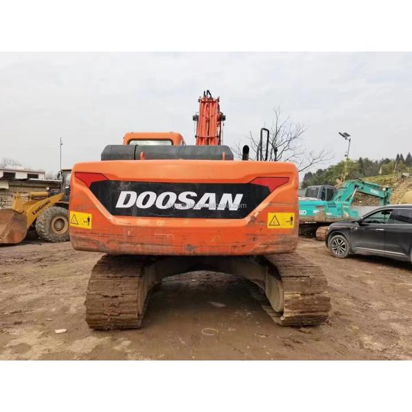 22T de segunda mano DOOSAN DX225LC-9C Excavadora de ahorro de energía y adecuado para la trituración