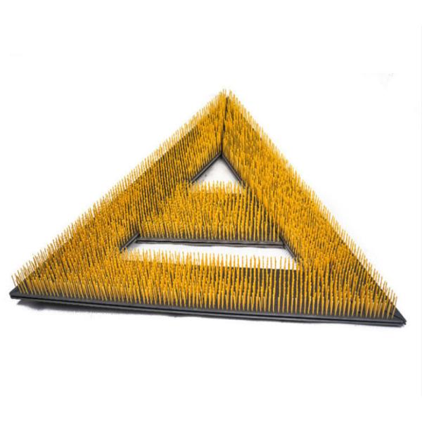 щетинка 100mm компактирует щетку дерновины PVC толщины 30mm искусственную