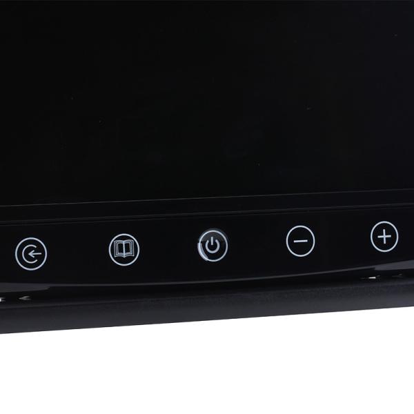9-inch HD LCD Car Monitor with 4 Video Inputs, Ideal for Buses and Trucks
