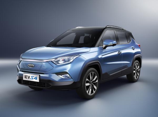 Jianghuai JAC IEVS4 SUV EV Cars 2019 402KM-470KM 5 Doors 5 Seats