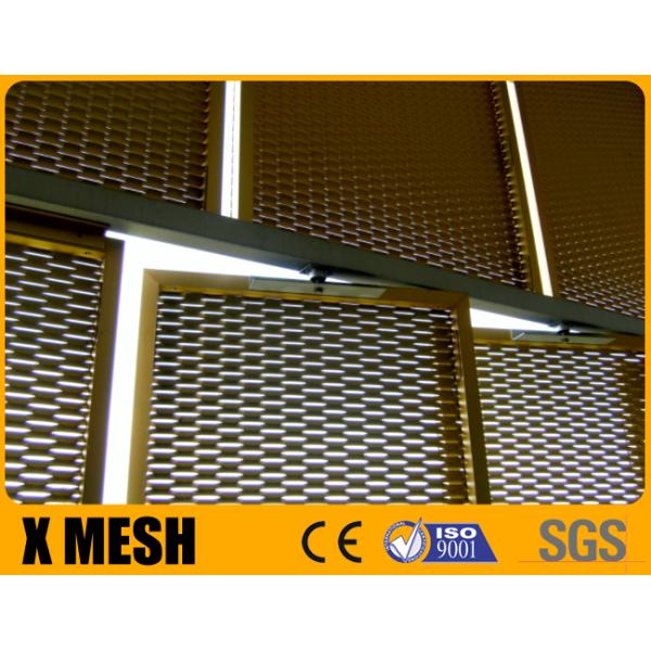 Стальной тип материала сплющил сетку 24inch x 18inch Astm F1267 металла