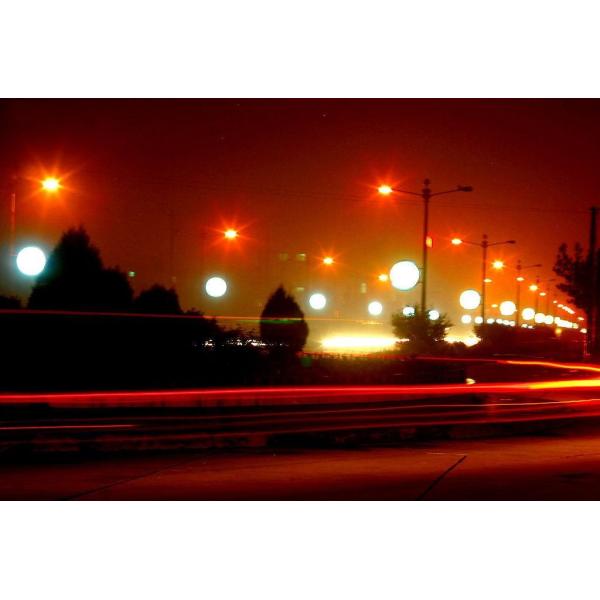 Wood frame dynamic LED lighting Canvas Decoration Waterproof Wall Art for Bedroom LCP-44