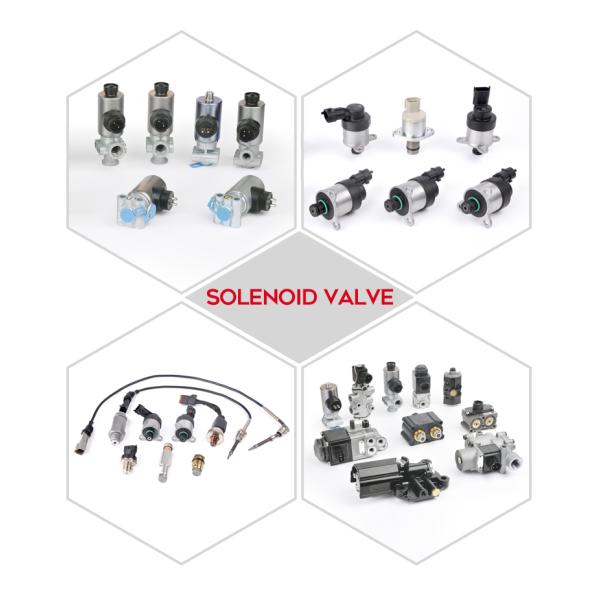 4721729010 0009975112 Partes de repuesto de camiones Válvula de solenoide de freno de escape para MB ACTROS WABCO