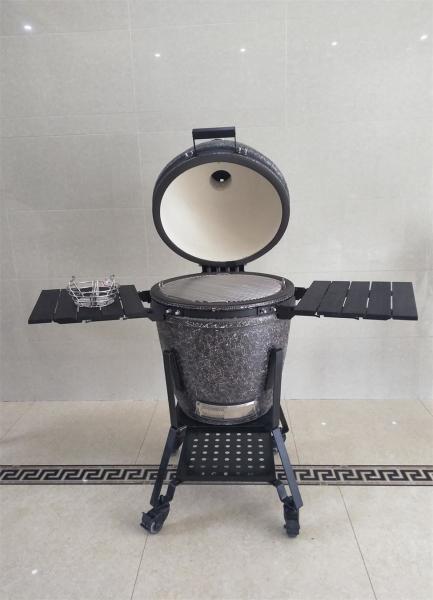 21.5inch Kamado Grill, Ceramic Kamado, Ceramic charcoal Grill, Ceramic Barbecue grills, Ceramis Mokeless BBQ GRILL