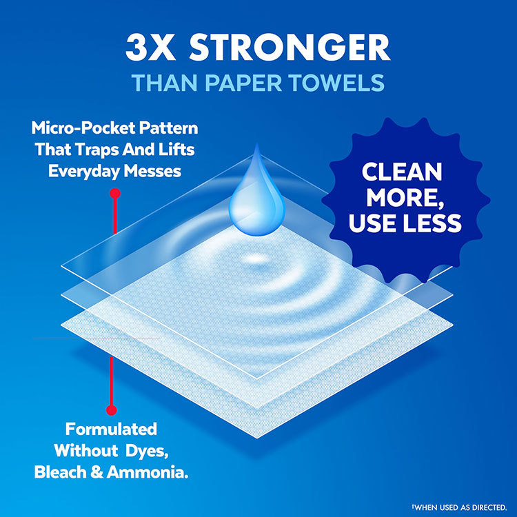 Custom 80sheet Large-Size Dye-Free and Bleach-Free Multi-Purpose Cleaning Disinfecting Wipes for Cleaning