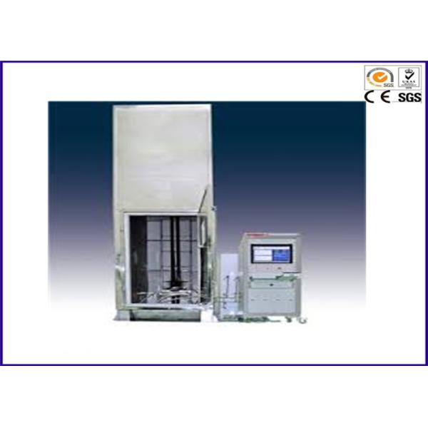 verificador vertical da inflamabilidade de 220V 50HZ, equipamento de teste da chama para o cabo/fio ajuntados