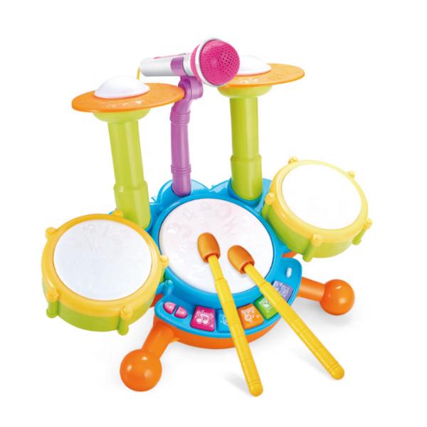 Colorful Children's Musical Instruments Drum Set Baby Toys for Kids' Musical Learning