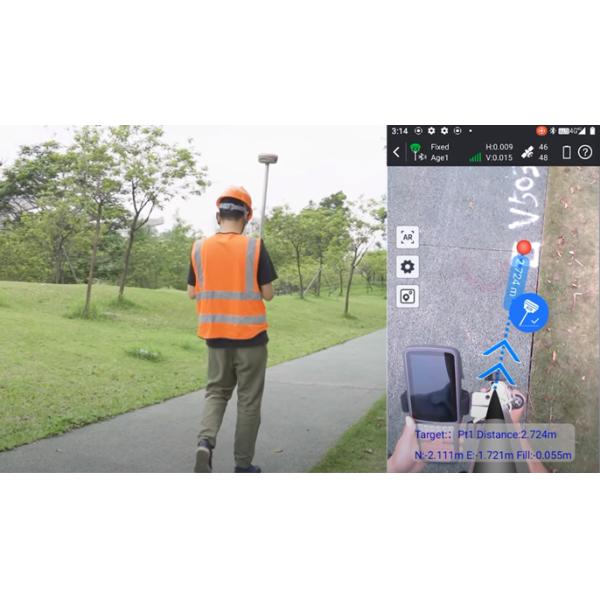 K6 RTK IMU GNSS Receiver Precision Measurements with Newly Upgraded GNSS Technology (Прецизионные измерения приемника GNSS IMU с использованием недавно модернизированной технологии GNSS)