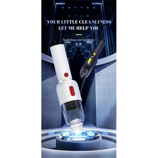 Compact Handheld Vacuum Cleaner Hand Vacuum Cordless For Car