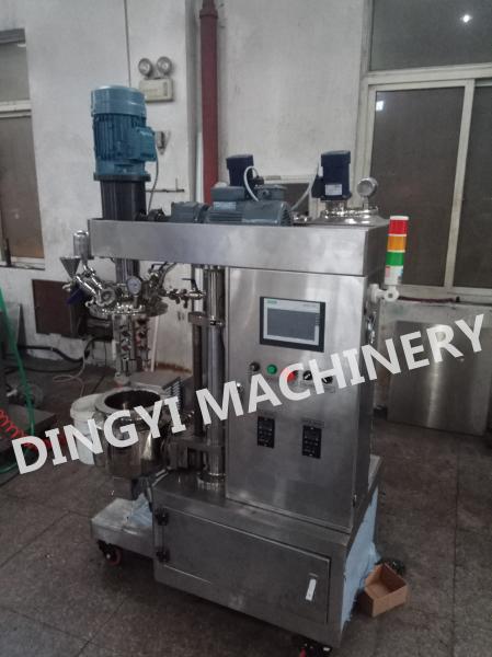 Lab 5L Vacuum Homogenizer Mixer , Emulsifier Homogenizer Stainless Steel 316L