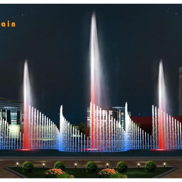 Producer custom made music water fountain