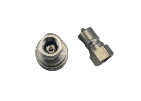 Industrial-Grade Two-Way Shut Off Quick Disconnect Couplings | NPT/BSP Thread 1/8-3 | Zinc, Stainless Steel, Brass