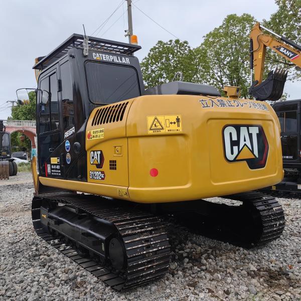 12 tonnes Caterpillar 312 Excavatrice utilisée de taille moyenne Cat 312D Digger d'occasion