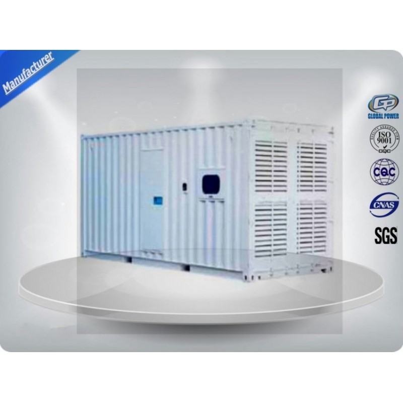 2250-2500kw/Kva MTU Container Generator Set Soundproof With 24V DC Electric