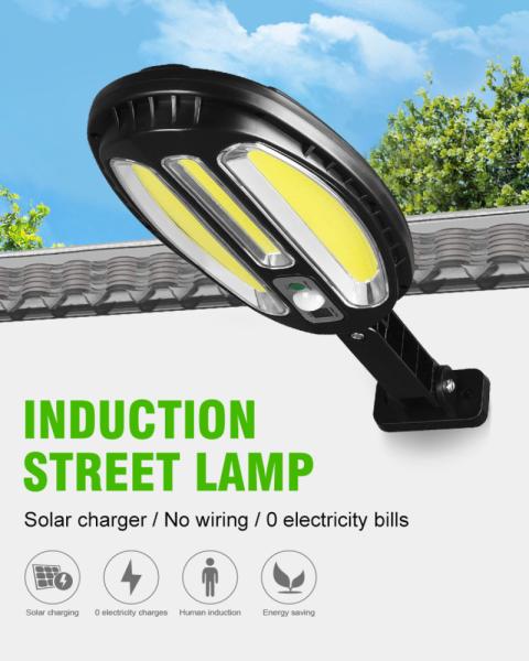 Wireless 20W 450LM Outdoor Pole Solar Street Light 20 Watt 6000-7000K Waterproof