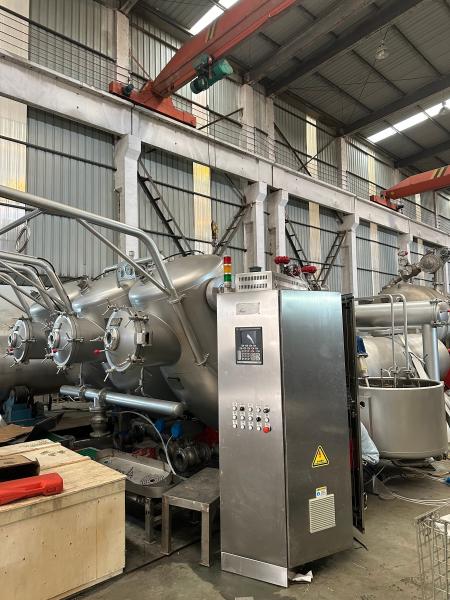 Machine de teinture à flux doux à faible consommation d'énergie