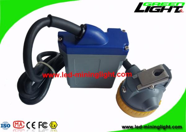 15000 Lux Brightest  Mining Hard Hat Lights 420g 6.6Ah Over - Charge Protection