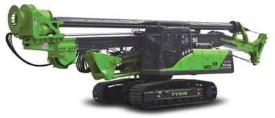 KR125A profundidade de furo de 37m/de 45m furou o equipamento da pilha, broca da fundação equipa o peso total de 34 T