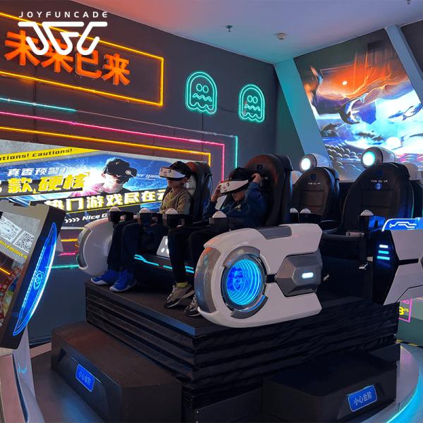 Un vaisseau spatial VR 5 joueurs avec affichage HD pour les centres commerciaux