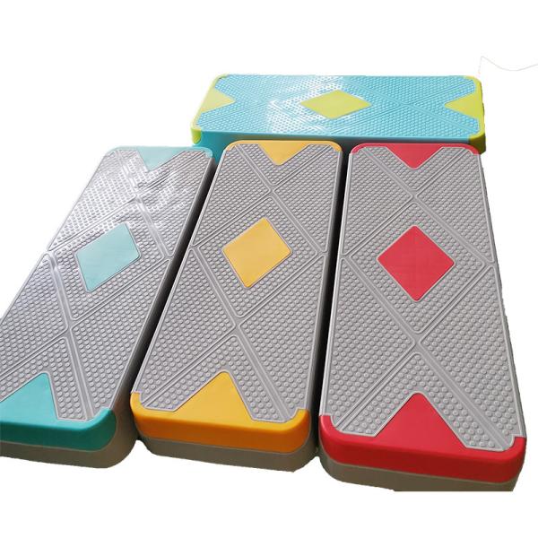 60mm Adjustable Aerobic Step Board 2 Levels Freestyle Aerobic Platform Green
