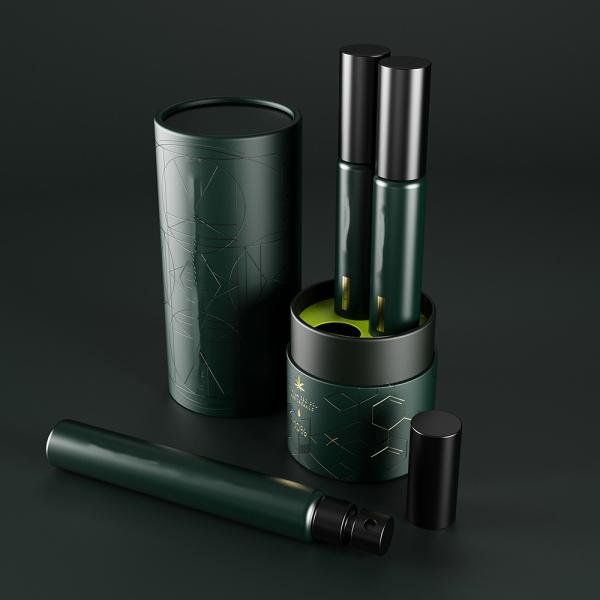 Воздухонепроницаемая косметическая бумажная упаковка трубки