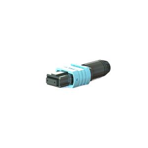 Mini connecteur MPO de 36 mm OM3 Multi-mode fibre de chaussure ronde connecteur