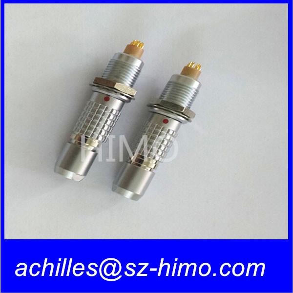 high quality FGG.2B.306.CLAD 6 pin push pull pin Lemo connector male and female terminal