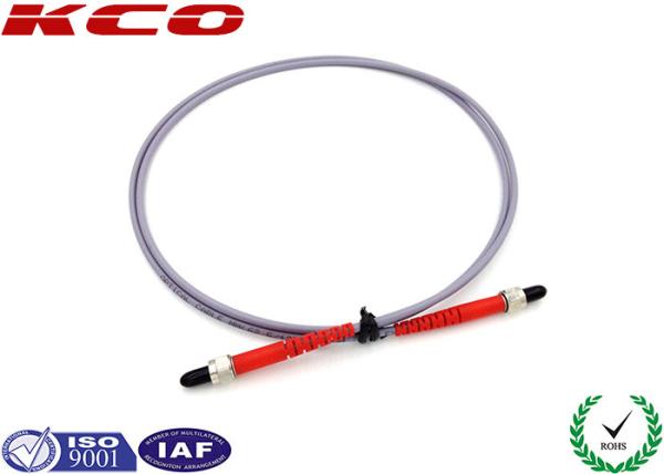 SMA905 SMA906 Fiber Optic Cable Multimode Metal Ferrule / SMA Patch Cord / SMA Pigtail